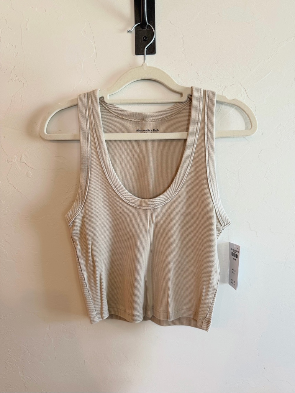 Abercrombie & Fitch Ribbed Crop Tank